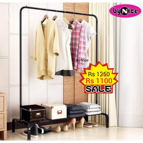 Indoor Single Rod Clothes Hanger TW-605