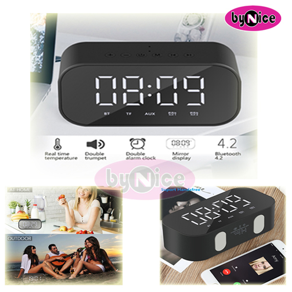 Clock Bluetooth Card Speaker CH