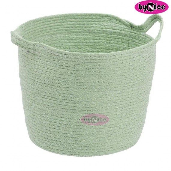 Green Lime Braided Basket BM 46-30