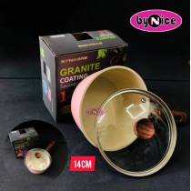 Granite Coating Sauce Pan 14cm BM 3-14