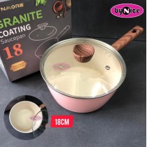 Granite Coating Sauce Pan 18cm BM 3-16