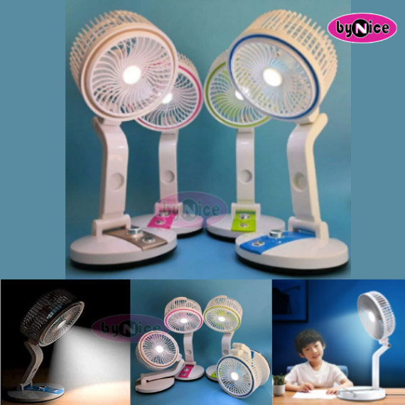 Folding fan with Led light HS LR-2018