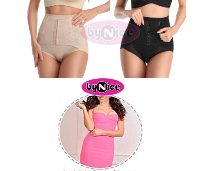 MRULIC shapewear for women tummy control Women's Body Shaping Underwear  High Waist Regain Slimming Hip Pants Pink + M 