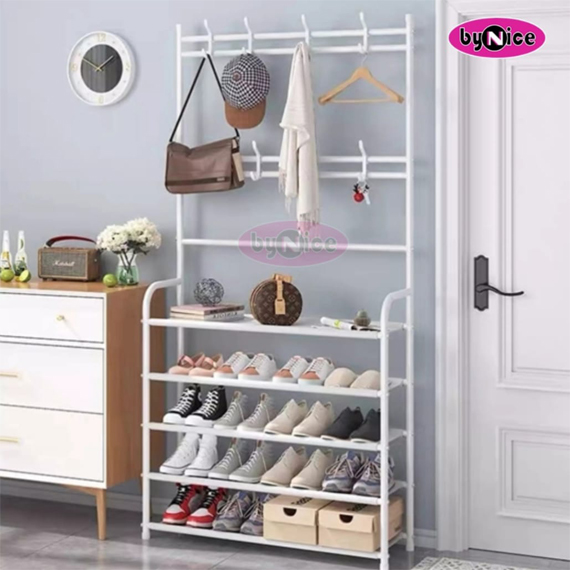 5 Tiers Multifunctional Shoe and Hat Rack LP1225