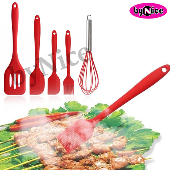 5 pcs Silicone Baking Utensil Set DA4084