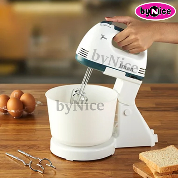 Iman Handmixer with Plastic Bowl MM-1610 RF17224-4