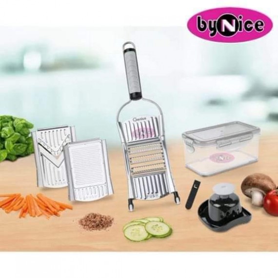 6 in 1 Multi Purpose Vegetable Slicer with Bowl BN DX3555