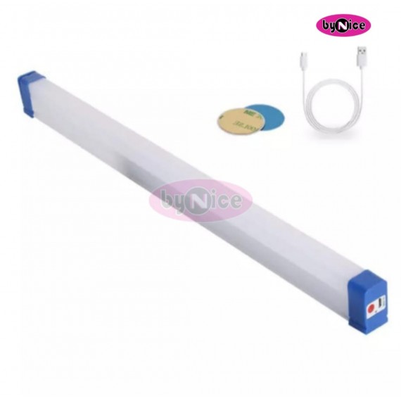 USB Lithium Battery Tube 52 cm 60w