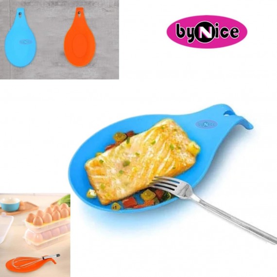 Silicone Heat Resistant Spoon Rest BM 6-21 