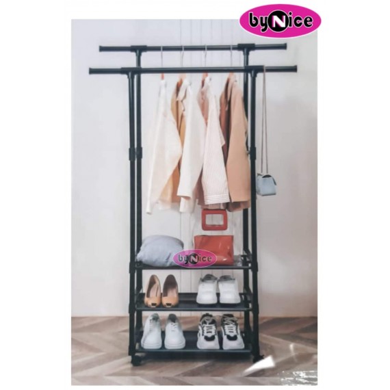 Double Pole Shoe and Hat Rack ZD 16395-20