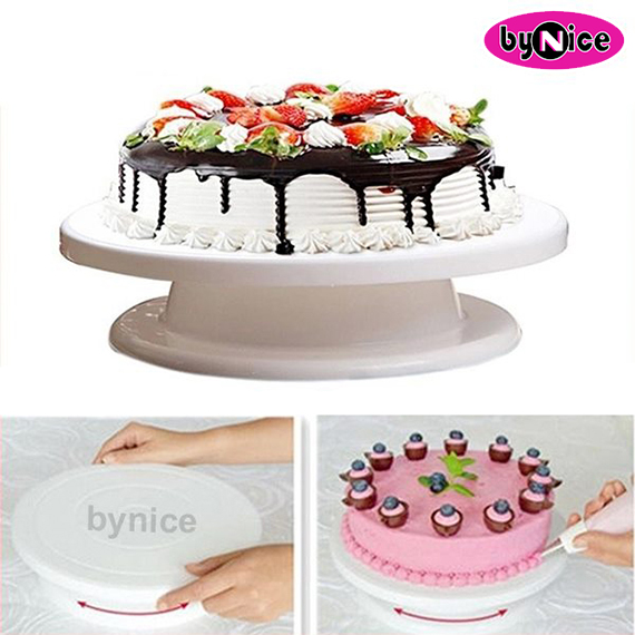 1pc Plain Cake Decorating Turntable | SHEIN